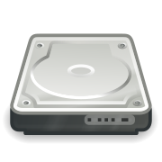 Icon of a hard-drive